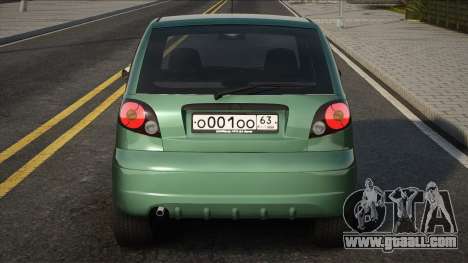 Daewoo Matiz Green for GTA San Andreas
