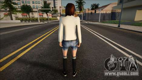 Arina in casual clothes for GTA San Andreas
