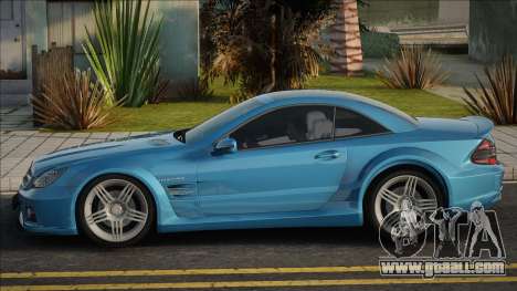 Mercedes-Benz SL 65 AMG Blue for GTA San Andreas