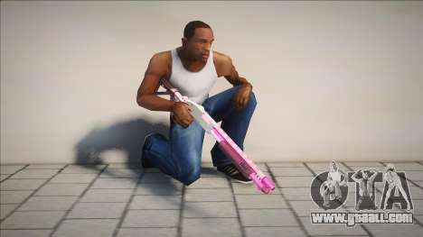 Chromegun Pink for GTA San Andreas