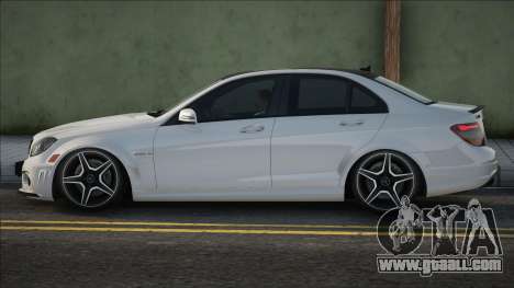 Mercedes-Benz C63 AMG Whit for GTA San Andreas