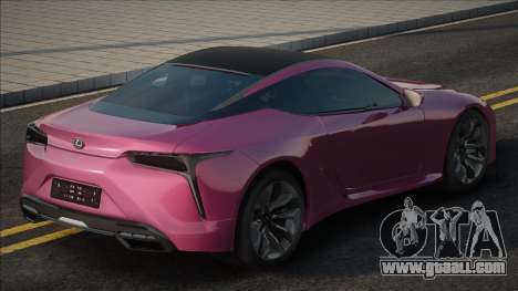 Lexus LC 500 [Pink] for GTA San Andreas