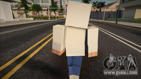 Minecraft Ped Wmydrug for GTA San Andreas