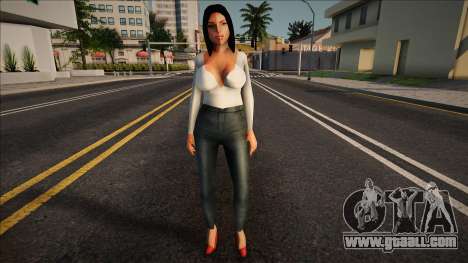 Irina in casual clothes for GTA San Andreas