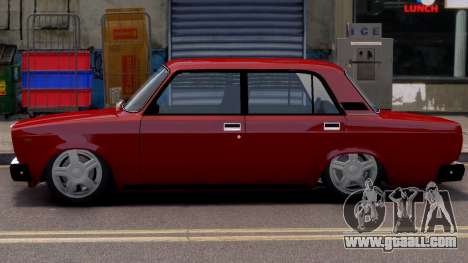 Vaz 2107 Red Style for GTA 4