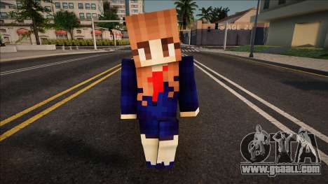 Minecraft Ped Wfystew for GTA San Andreas