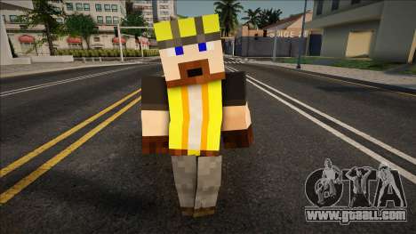 Minecraft Ped Wmycon for GTA San Andreas