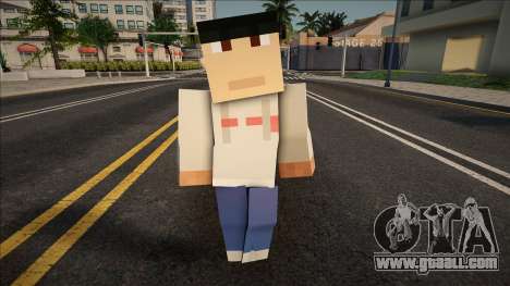 Minecraft Ped Wmydrug for GTA San Andreas