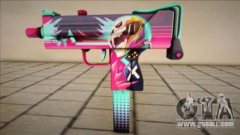 Uzi Neon for GTA San Andreas