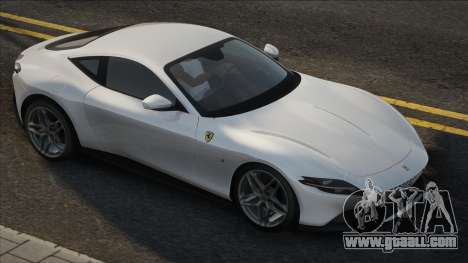 Ferrari Roma White for GTA San Andreas