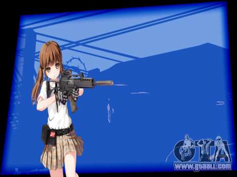 Anime Girls Loading Screen for GTA San Andreas