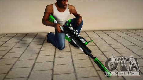 Skull Sniper Rifle for GTA San Andreas