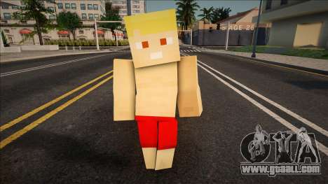 Minecraft Ped Wmylg for GTA San Andreas