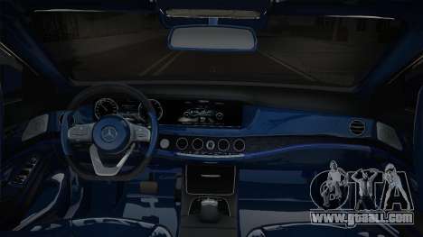 Mercedes-Benz Maybach S650 Blue for GTA San Andreas
