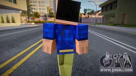 Minecraft Ped Sindaco for GTA San Andreas