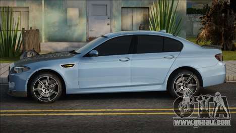 BMW M5 F10 Blue for GTA San Andreas