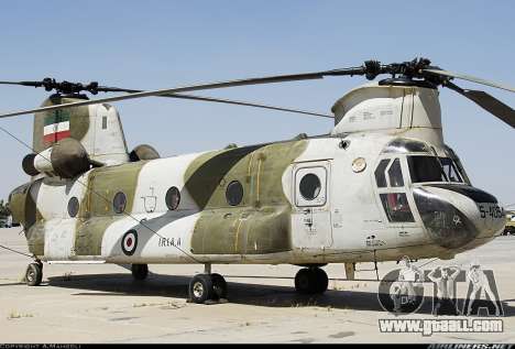 Iranian CH-47 Chinook desert camo - IRIAA for GTA San Andreas