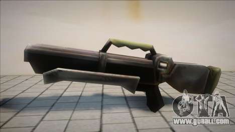 Quake 2 Chromegun for GTA San Andreas