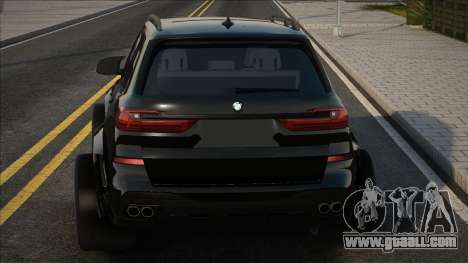 BMW X7 Black Edition for GTA San Andreas