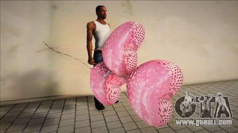 Pink Heart Balloons for GTA San Andreas