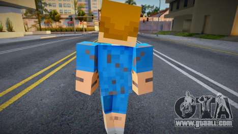 Minecraft Ped Dwayne for GTA San Andreas