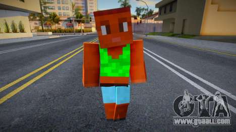 Minecraft Ped Kendl for GTA San Andreas