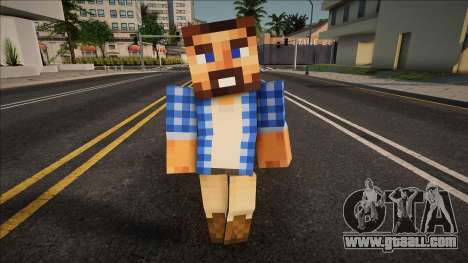 Minecraft Ped Swmyhp1 for GTA San Andreas