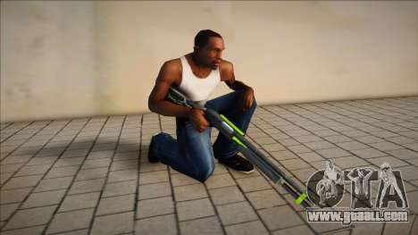 Green Chromegun for GTA San Andreas