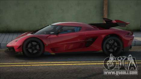 Koenigsegg Jesko Absolut Red for GTA San Andreas