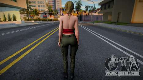 DOAXVV Monica - Halter Cargo Pants v1 for GTA San Andreas