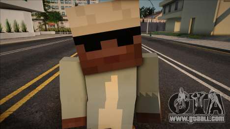 Minecraft Ped Sbmycr for GTA San Andreas