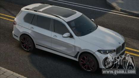 BMW X7 White for GTA San Andreas