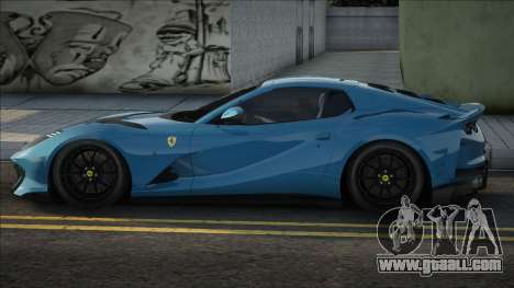 Ferarri 812 Blue for GTA San Andreas