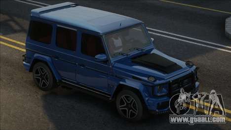 Mercedes-Benz G65 AMG [Blue] for GTA San Andreas