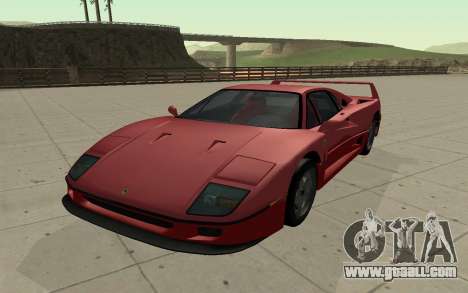 Ferrari F40 1992 US for GTA San Andreas