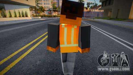 Minecraft Ped Bmyap for GTA San Andreas