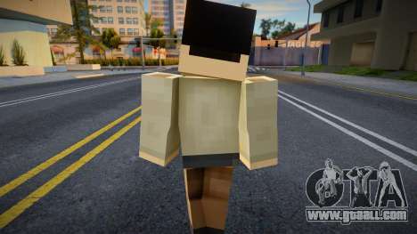 Minecraft Ped Lvpd1 for GTA San Andreas