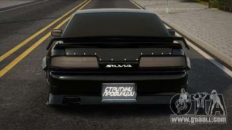 Nissan Silvia S13 Black for GTA San Andreas