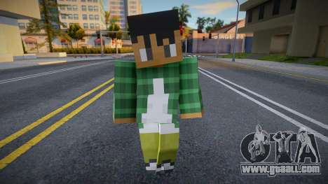 Minecraft Ped Fam1 for GTA San Andreas