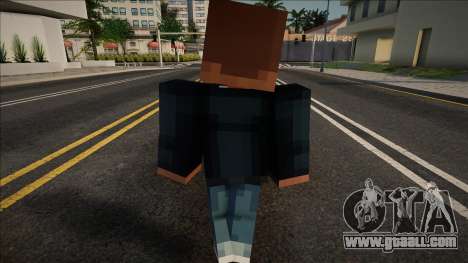 Minecraft Ped Wbdyg1 for GTA San Andreas