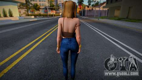 Tina Armstrong - Slip Skinny Destroyed Jeans for GTA San Andreas