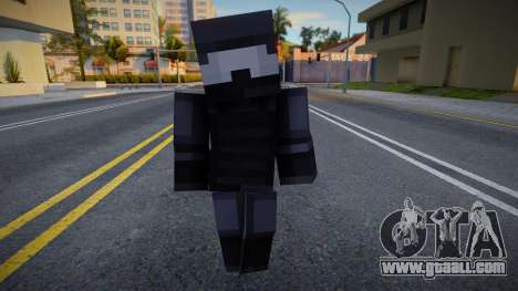 Minecraft Ped SWAT for GTA San Andreas