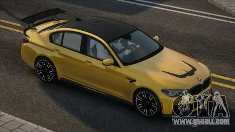 BMW M5 F90 Yellow for GTA San Andreas