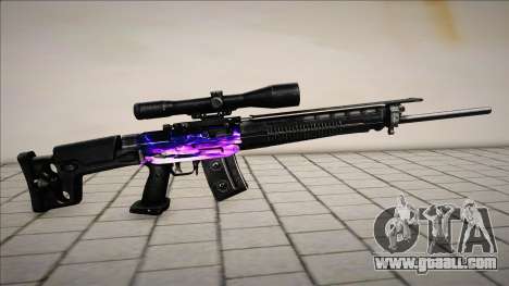 Sniper Rifle Purple for GTA San Andreas