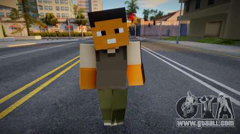 Minecraft Ped Bmycg for GTA San Andreas