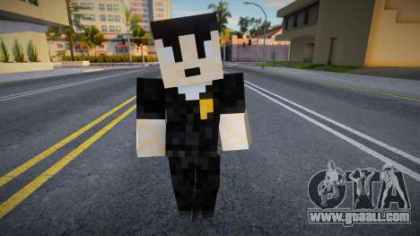 Minecraft Ped Lapd1 for GTA San Andreas