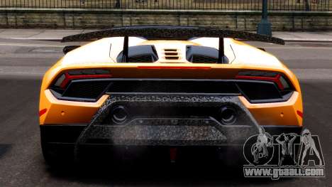 Lamborghini Huracan Yellow for GTA 4