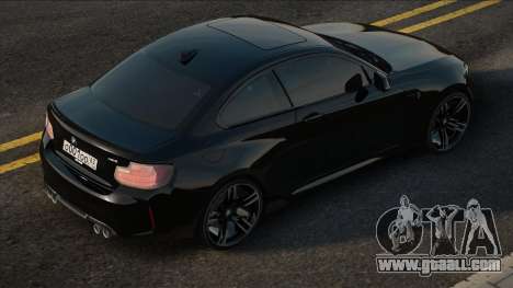 BMW M2 F87 [Black] for GTA San Andreas