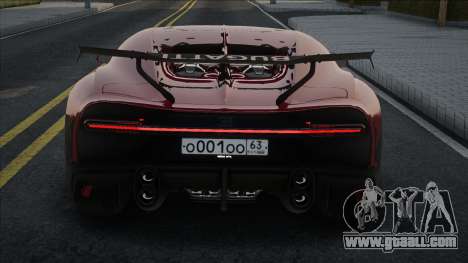 Bugatti Chiron [Red] for GTA San Andreas