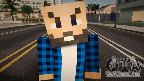 Minecraft Ped Hmost for GTA San Andreas